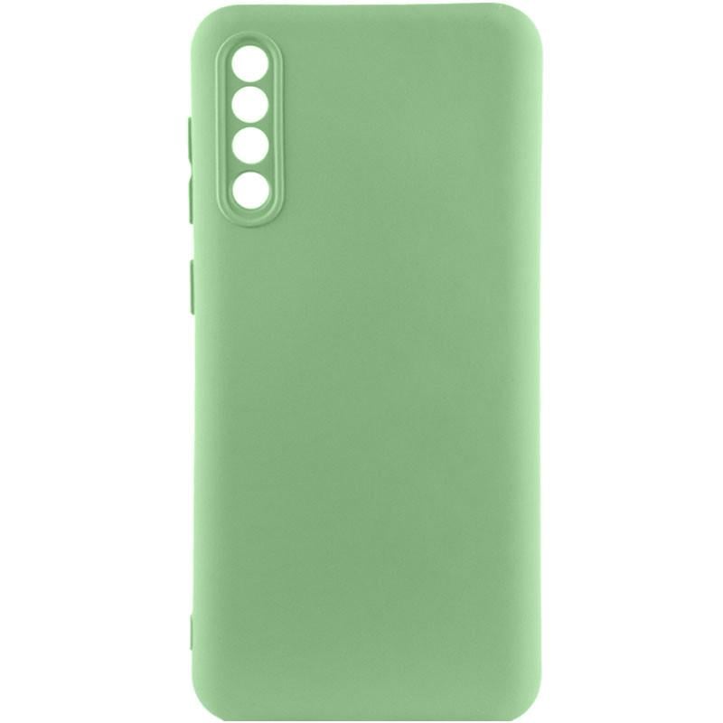 Протиударний чохол TPU GETMAN Liquid Silk Full Camera Samsung Galaxy A50 (A505F) / A50s / A30s Зелений / Pistachio