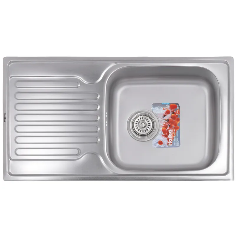 Мийка для кухні Haiba 78x43 см Satin (HB0566) Мийка для кухні Haiba 78x43 см Satin (HB0566)