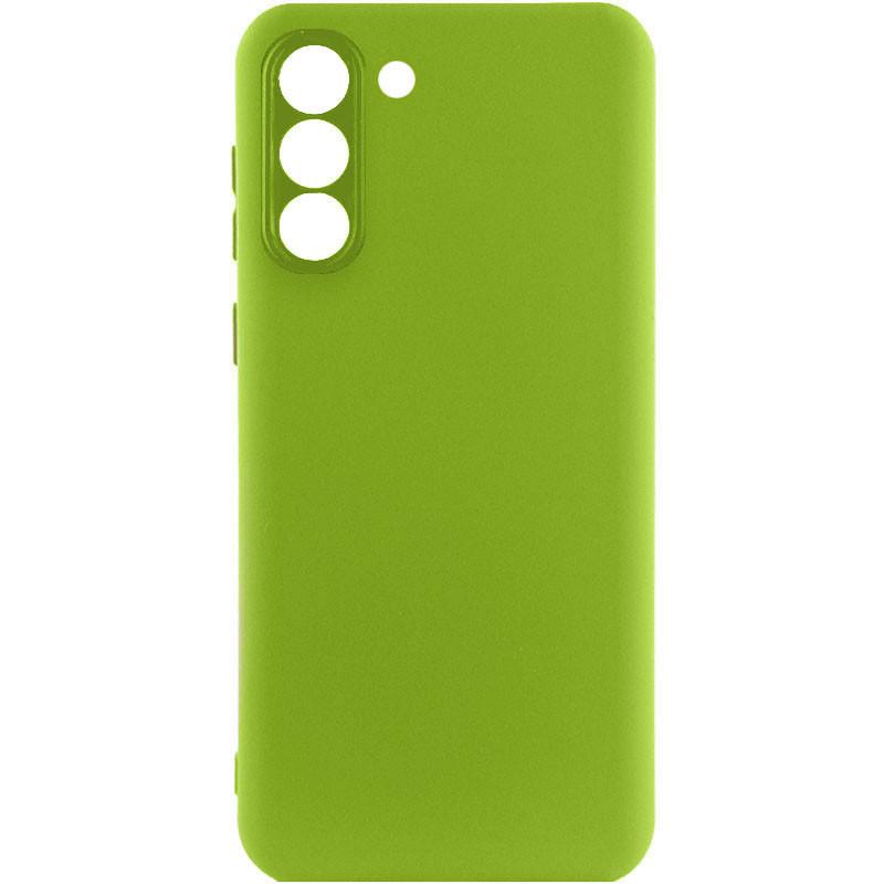 Противоударный чехол Silicone Cover Lakshmi Full Camera (A) для Samsung Galaxy S22 Pistachio