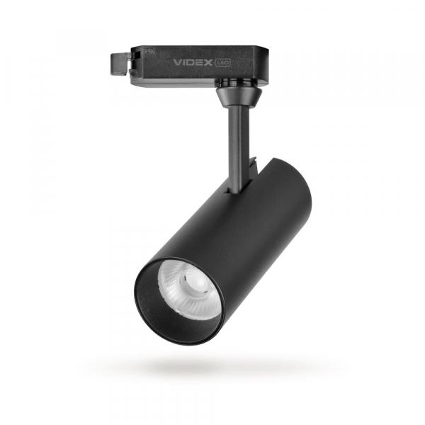 Світильник Videx трековий 10 W/4100 K Чорний - фото 2 Світильник Videx трековий 10 W/4100 K Чорний - фото 2