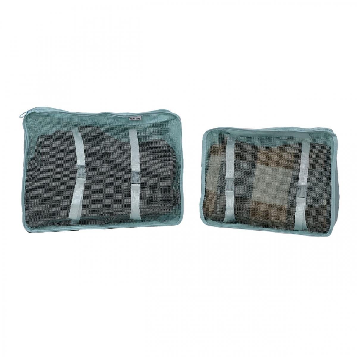 Набір органайзерів для подорожей 8в1 нейлон Блакитний (КДО-40-55) - фото 9 Набір органайзерів для подорожей 8в1 нейлон Блакитний (КДО-40-55) - фото 9