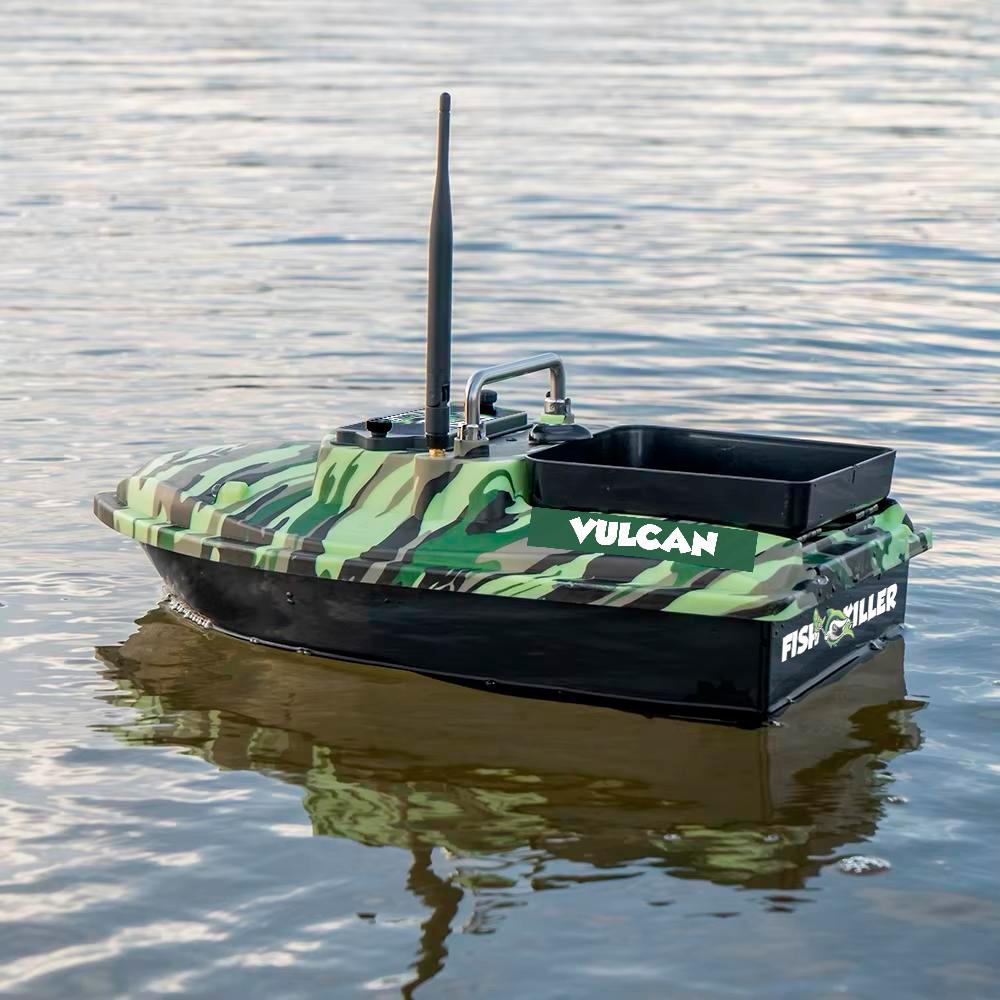 Катер короповий для завезення підгодовування Fish Killer Vulcan круїз 1 бункер до 2 кг до 500 м Хакі (2680274544) - фото 3 Катер короповий для завезення підгодовування Fish Killer Vulcan круїз 1 бункер до 2 кг до 500 м Хакі (2680274544) - фото 3