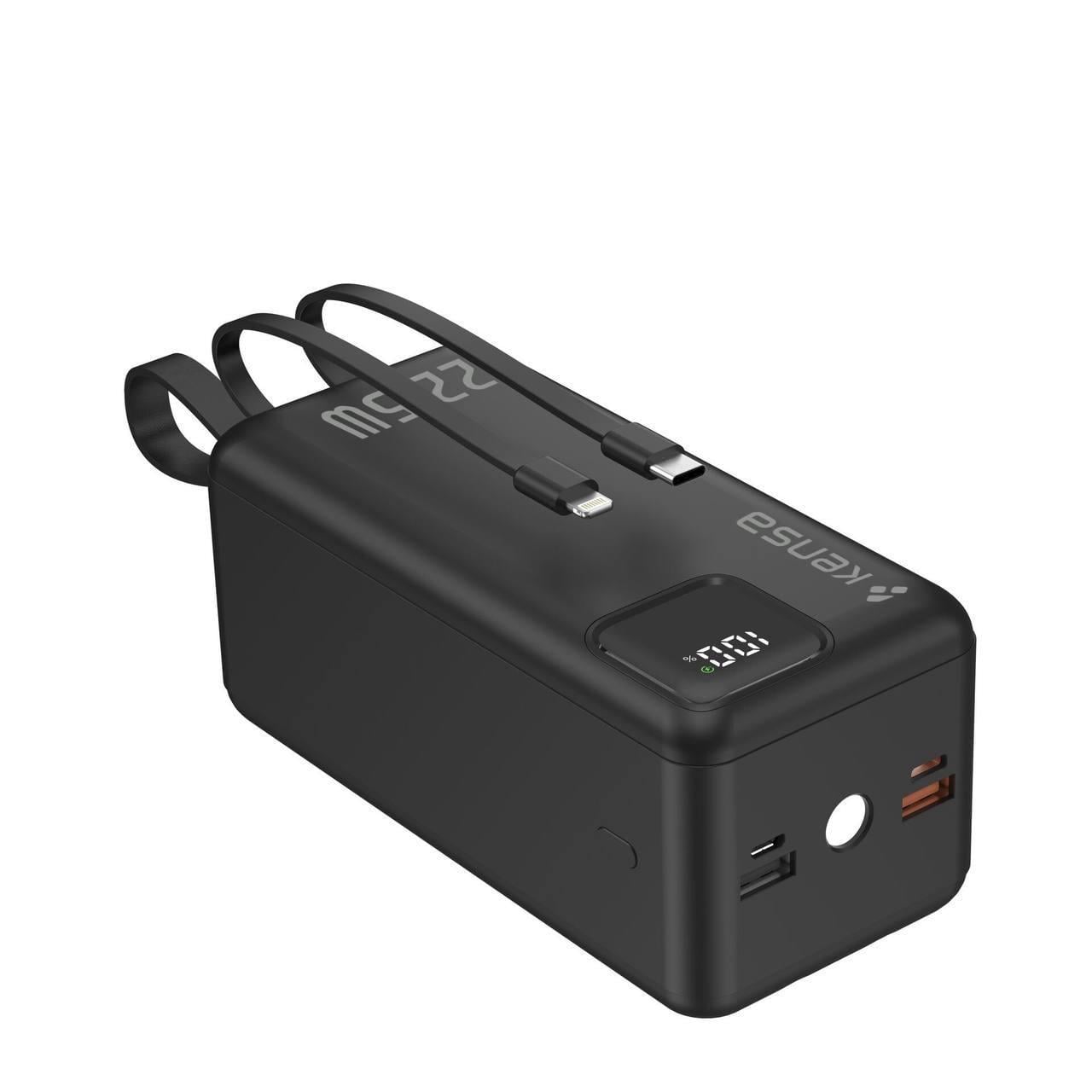 Повербанк KENSA KP-101 с функцией быстрой зарядки 50 000 mAh