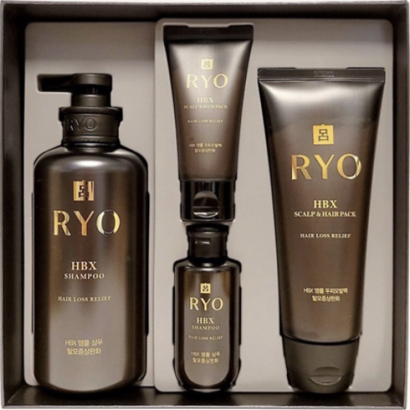 Набор против выпадения волос Ryo HBX Shampoo Scalp Hairpack Hair Loss Relief Set люкс (1505379035)