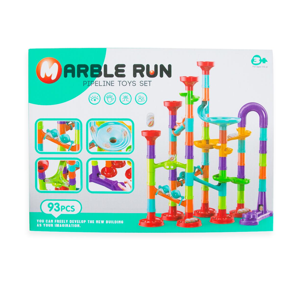 Гравитационный конструктор лабиринт Marble run для детей на 93 детали (1009271-Other)