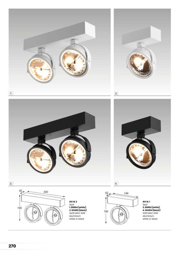 Прожектор Zuma Line GO SL 2 (50485) - фото 3 Прожектор Zuma Line GO SL 2 (50485) - фото 3