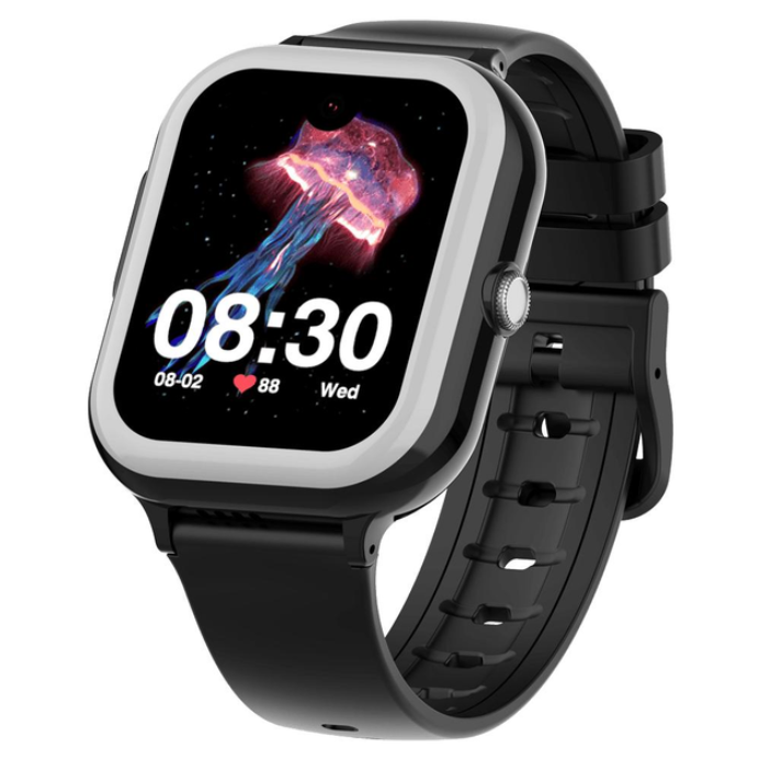 Смарт годинник-телефон дитячий Wonlex KT31 4G з камерою WI-FI GPS SIM-картою Black (16995)