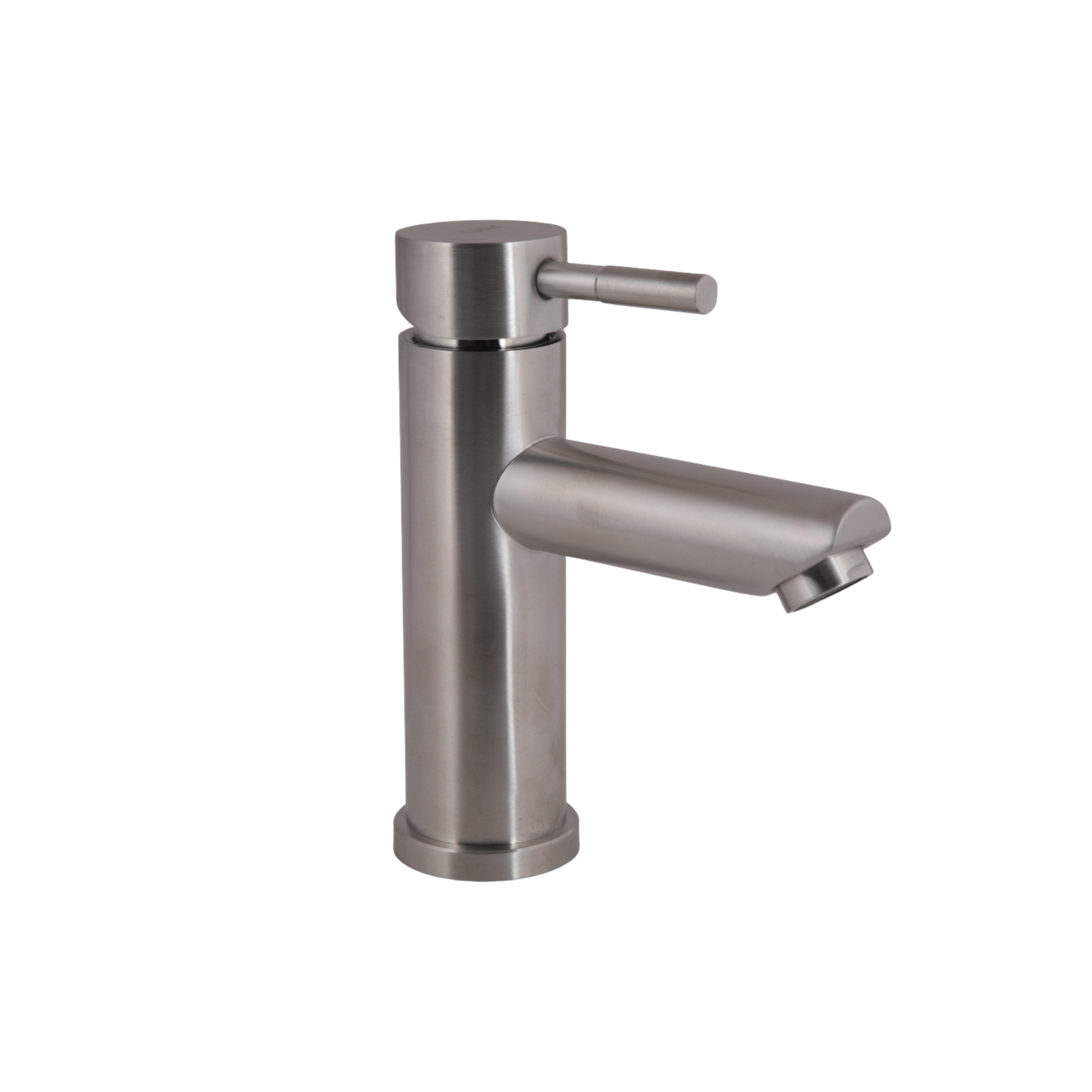 Смеситель для раковины Lidz Aria 001F из нержавеющей стали