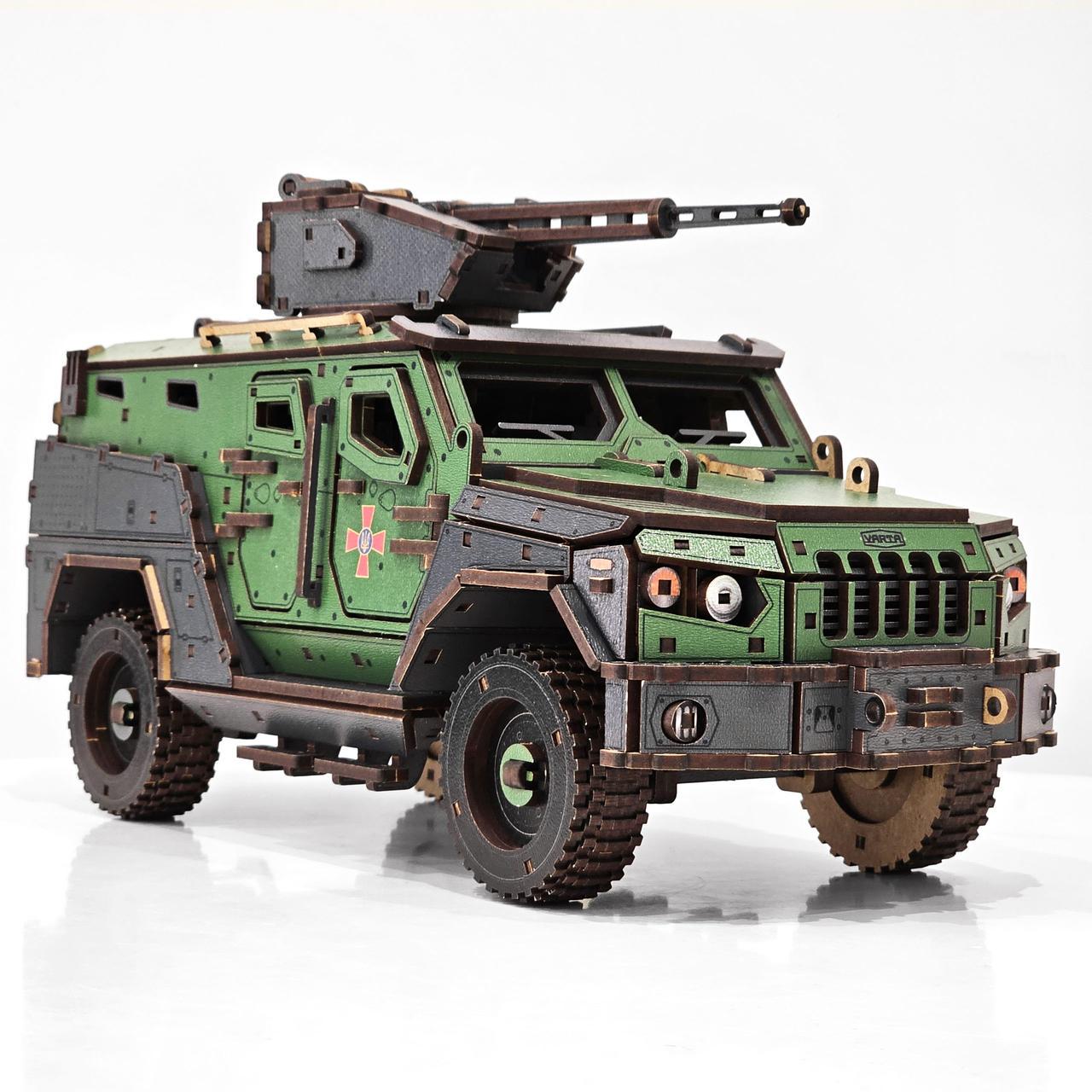 Пазл конструктор 3D механический лицензионный из дерева THEGRAVIX ББКМ VARTA 2 472 деталей 35 см Пазл конструктор 3D механический лицензионный из дерева THEGRAVIX ББКМ VARTA 2 472 деталей 35 см