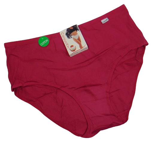 Трусы женские Careuokin 1024 6XL Бордовый