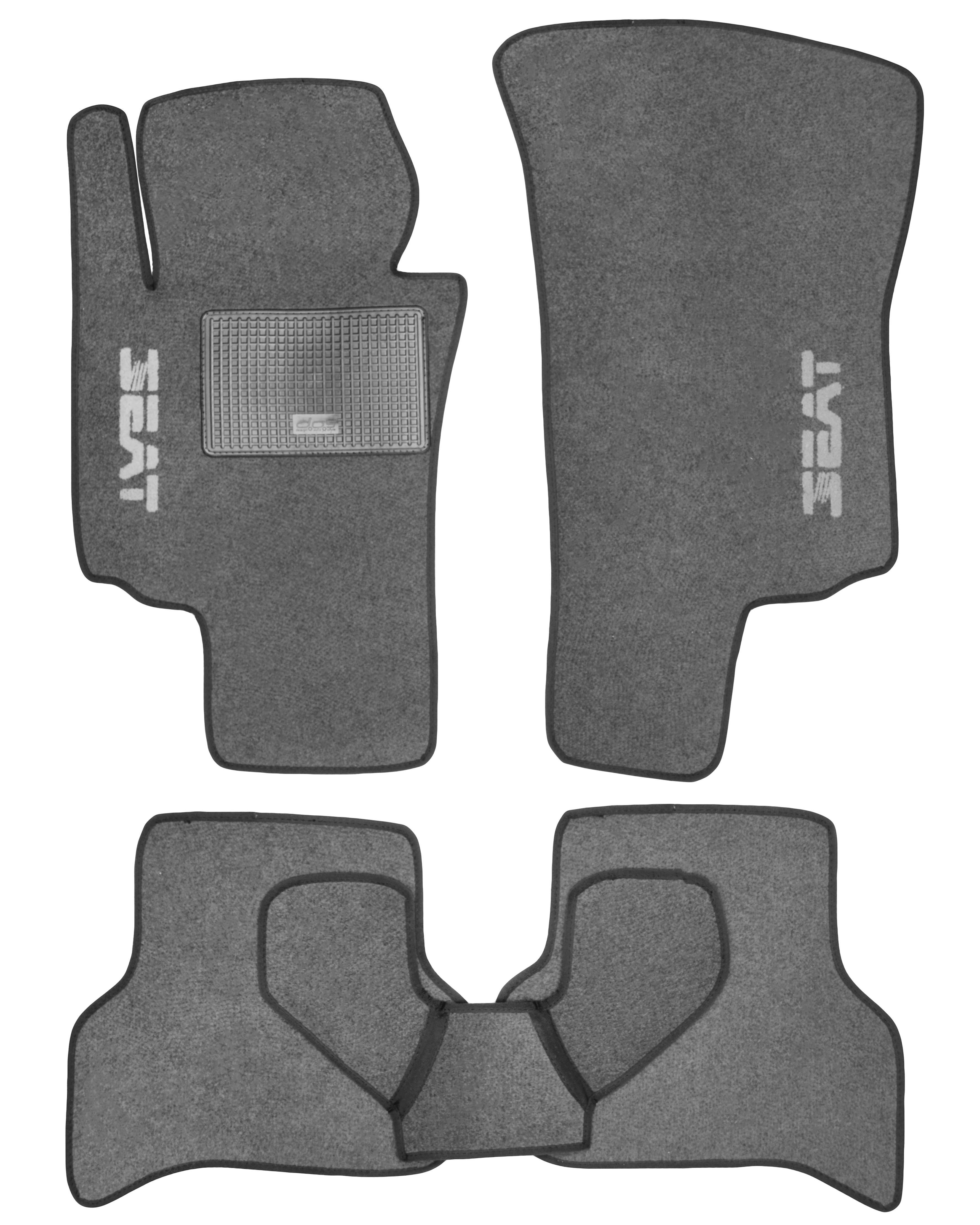 Коврики в салон для Seat Altea XL/Freetrack '07- текстильные Серый (20532)