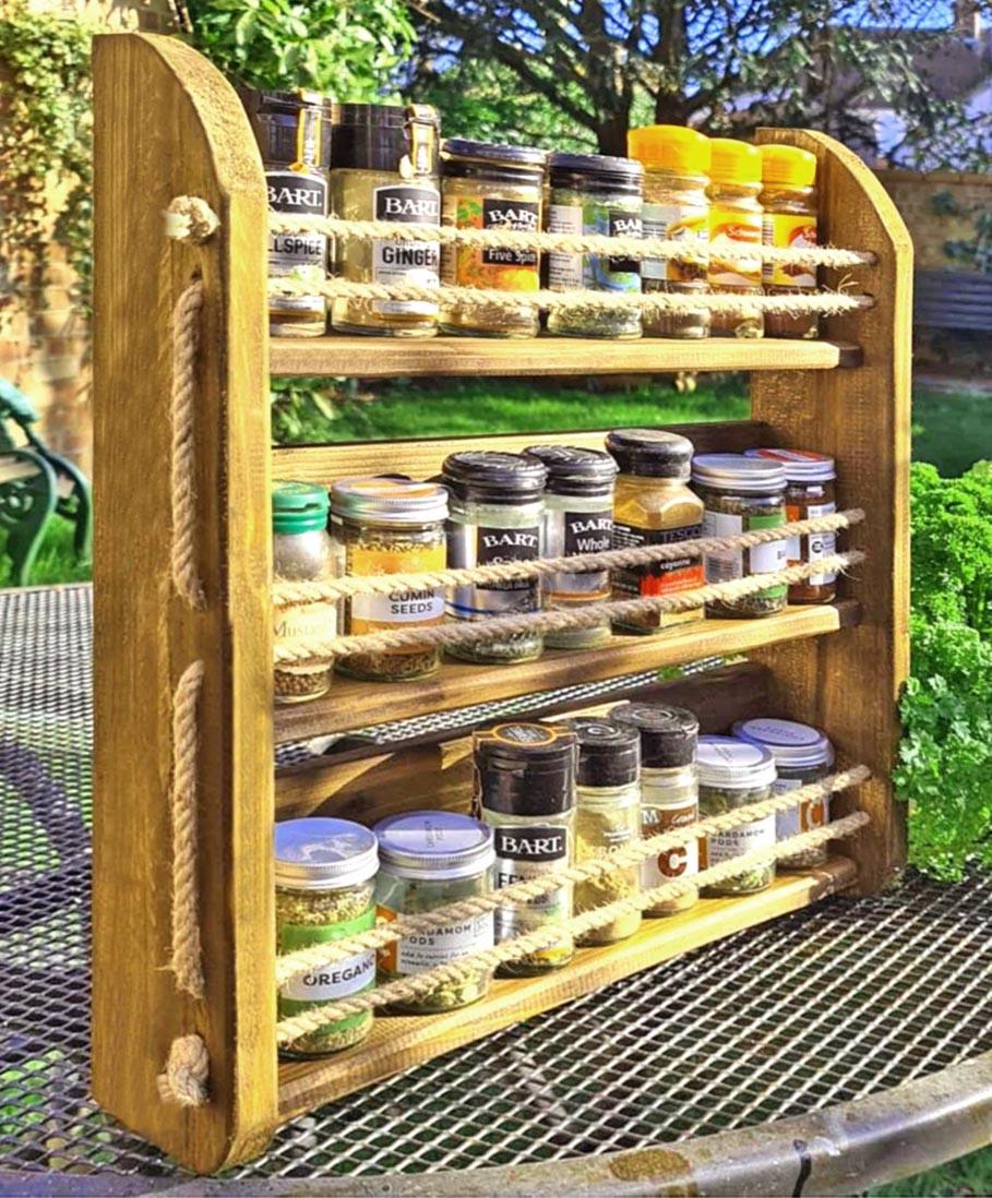 Органайзер для специй из дерева Карбонара Сиена (СПЦ-013005) Органайзер для специй из дерева Карбонара Сиена (СПЦ-013005)