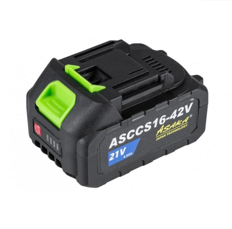 Пила цепная аккумуляторная ASAKA ASCCS16-42V зарядное устройство и 2 АКБ 4А/ч 42 В - фото 3 Пила цепная аккумуляторная ASAKA ASCCS16-42V зарядное устройство и 2 АКБ 4А/ч 42 В - фото 3