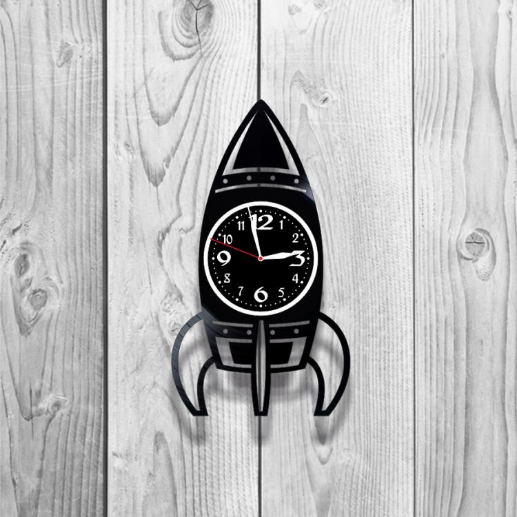Часы настенные Ракета 0112 из виниловой пластинки