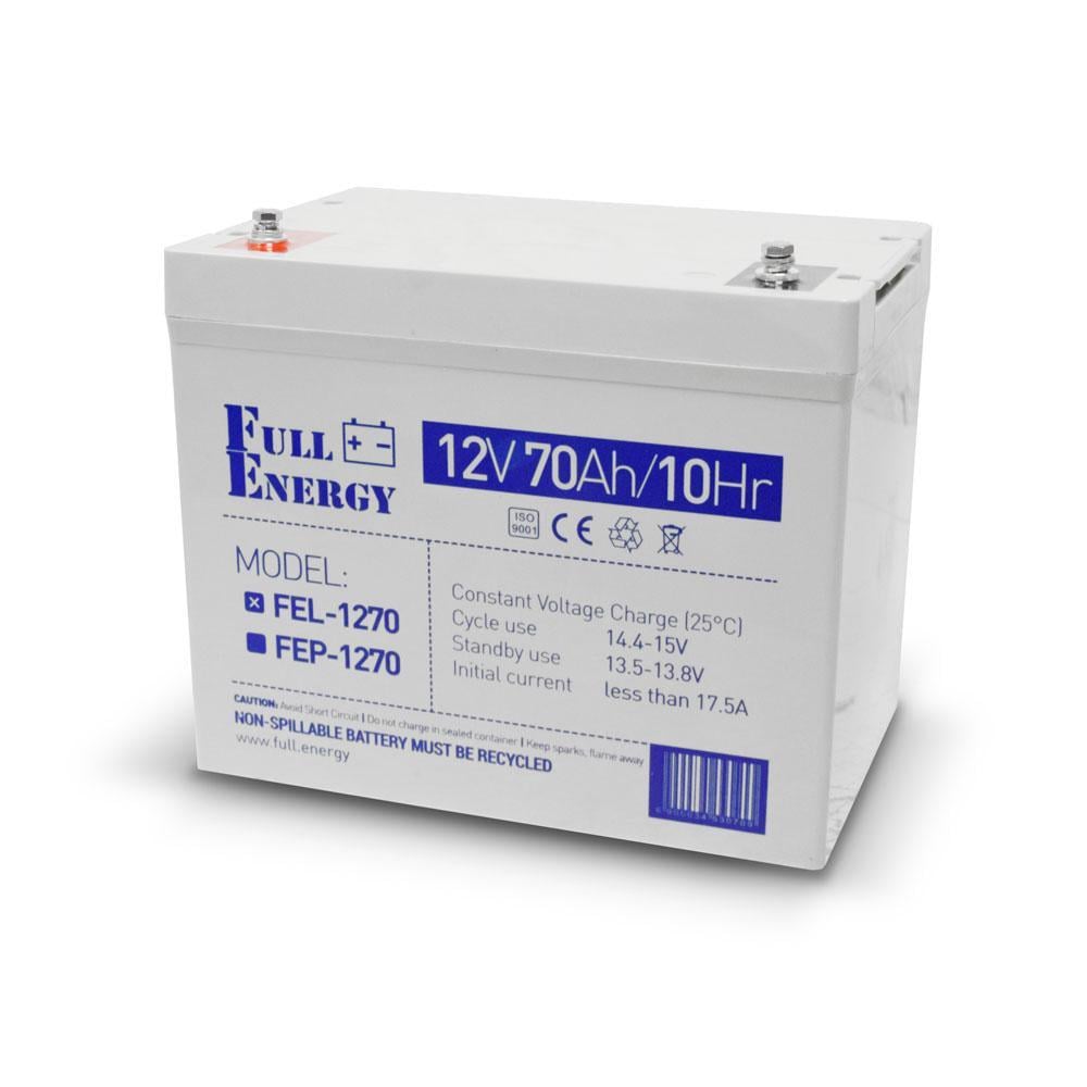 Акумуляторна батарея GEL Full Energy FEL-1270 12V 70Ah