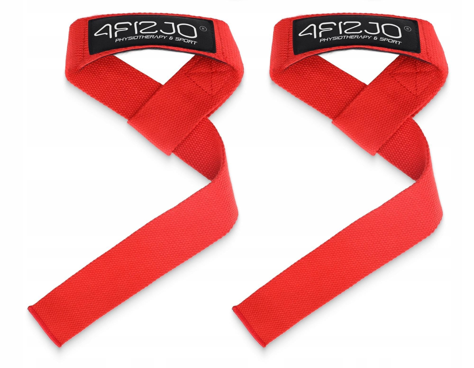 Лямки для становой тяги 4fizjo Deadlift Straps Red (P-5905973402286)