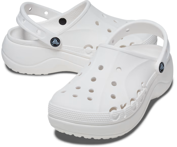 Сабо жіночі Crocs Baya Platform Clog р. 36-37 Білий (18317)