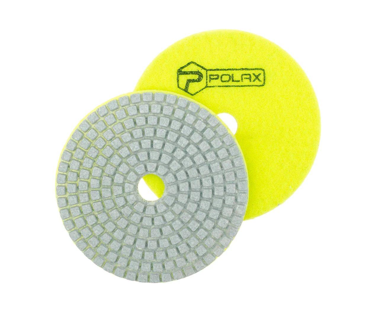 Диск алмазный Polax шлифовальный гибкий на липучке Черепашка 100 мм P100 (54-199)