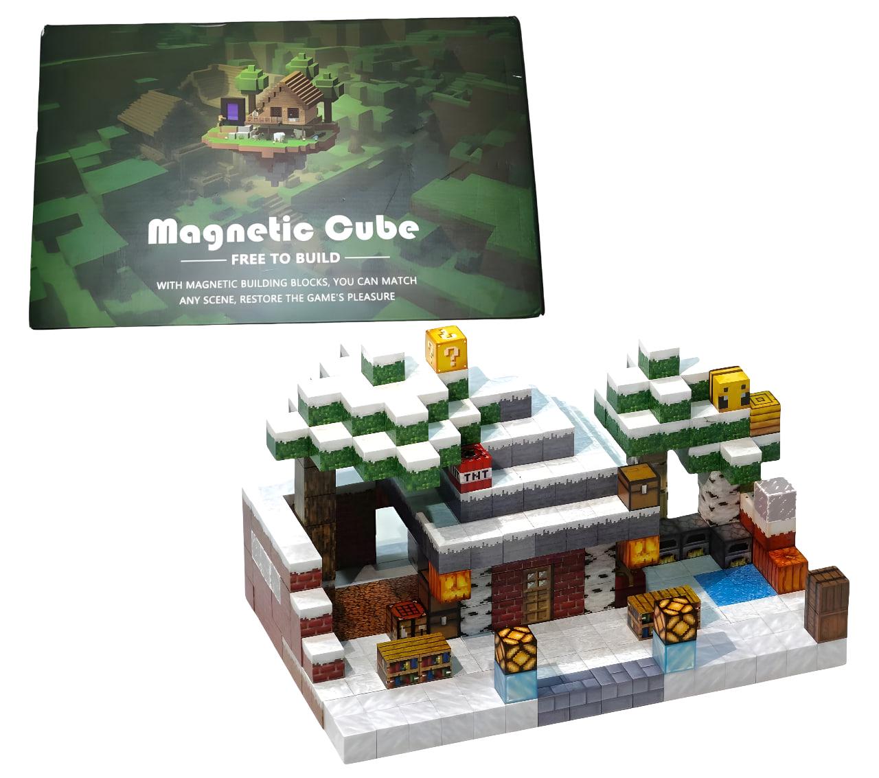 Конструктор Minecraft "Зимовий будинок" 448 деталей (MRA-H061) - фото 3 Конструктор Minecraft "Зимовий будинок" 448 деталей (MRA-H061) - фото 3