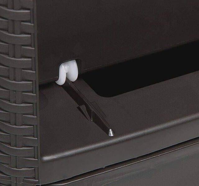 Комод пластиковый EfPlast на 4 ящика Черный бриллиант (1-1-D0942) - фото 3 Комод пластиковый EfPlast на 4 ящика Черный бриллиант (1-1-D0942) - фото 3