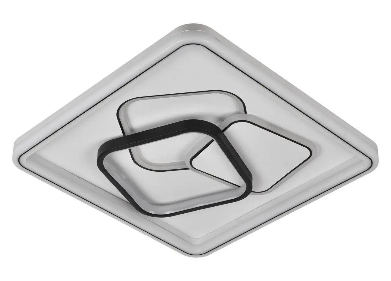 Люстра стельова світлодіодна Valeso V X5013 WT+BK 152W (00000140554)