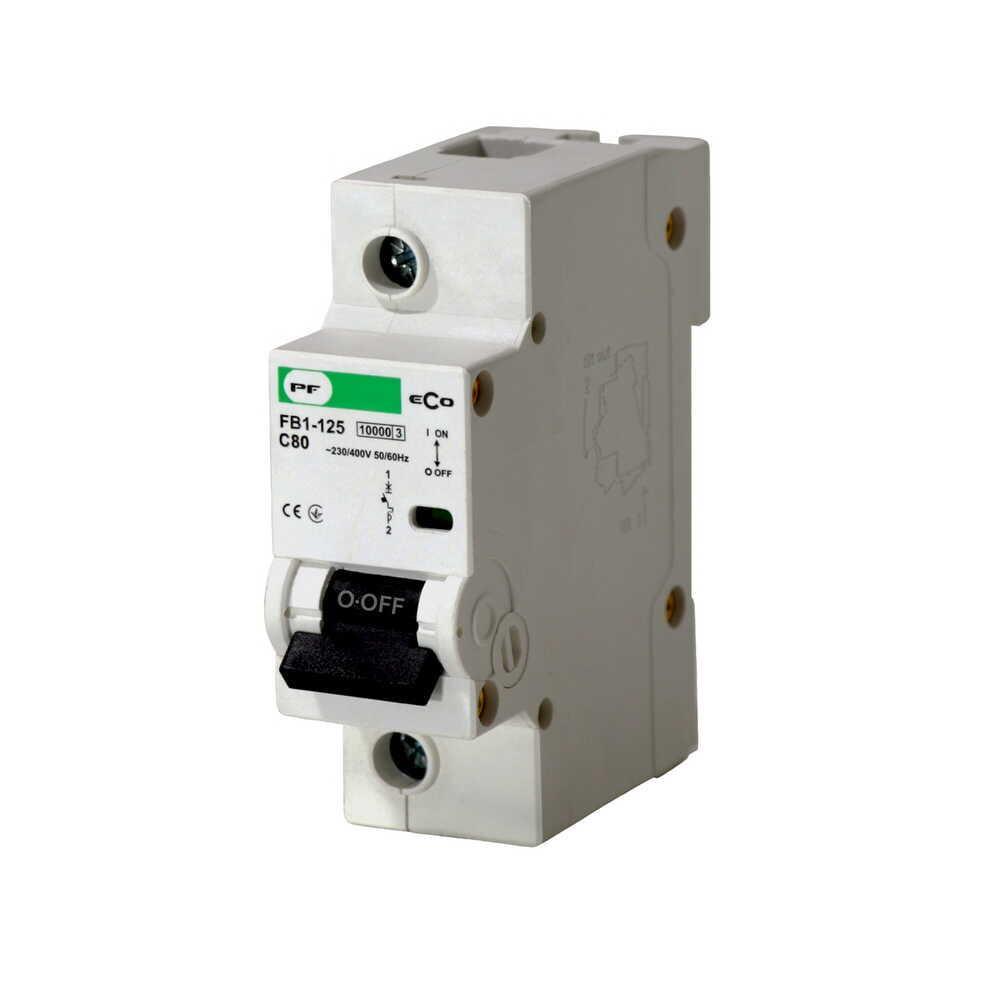 Автоматический выключатель PROMFACTOR FB1-125 ECO 1Р C80 (FB1C1080)