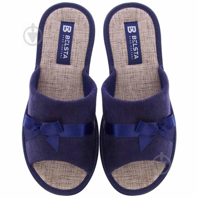 Комнатные тапочки Белста 37 24,5 см Синие (4100345)