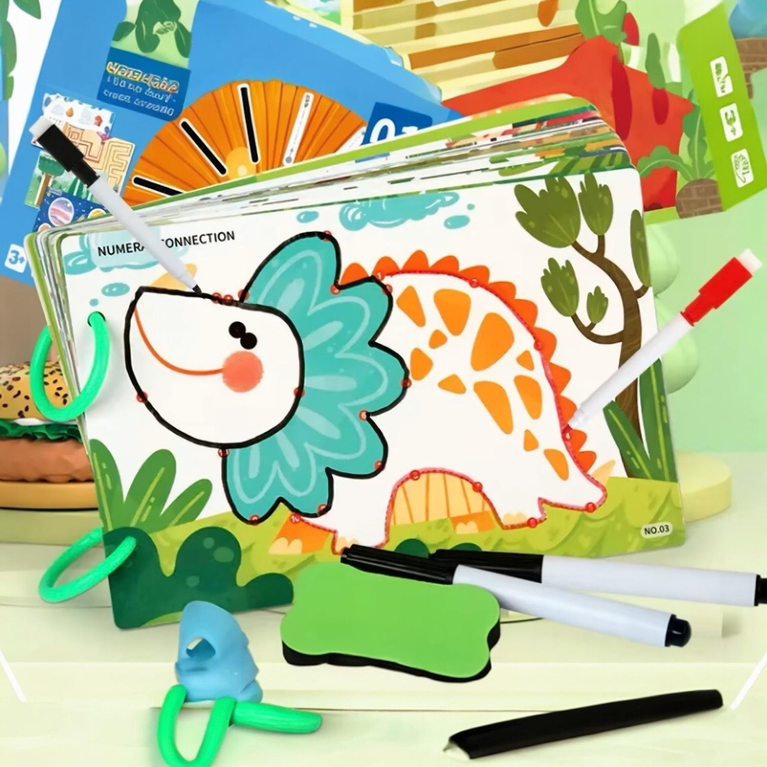 Набор раскрасок 1 уровень линии для детей от 3х лет (id_3090)