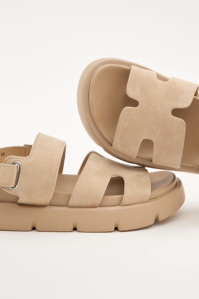 Босоніжки жіночі LONZA 195735 р. 40 Бежевий (20387_40) - фото 5