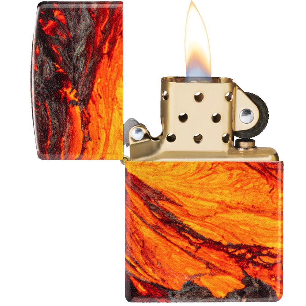 Зажигалка ZIPPO Lava Flow Design (48622) - фото 5