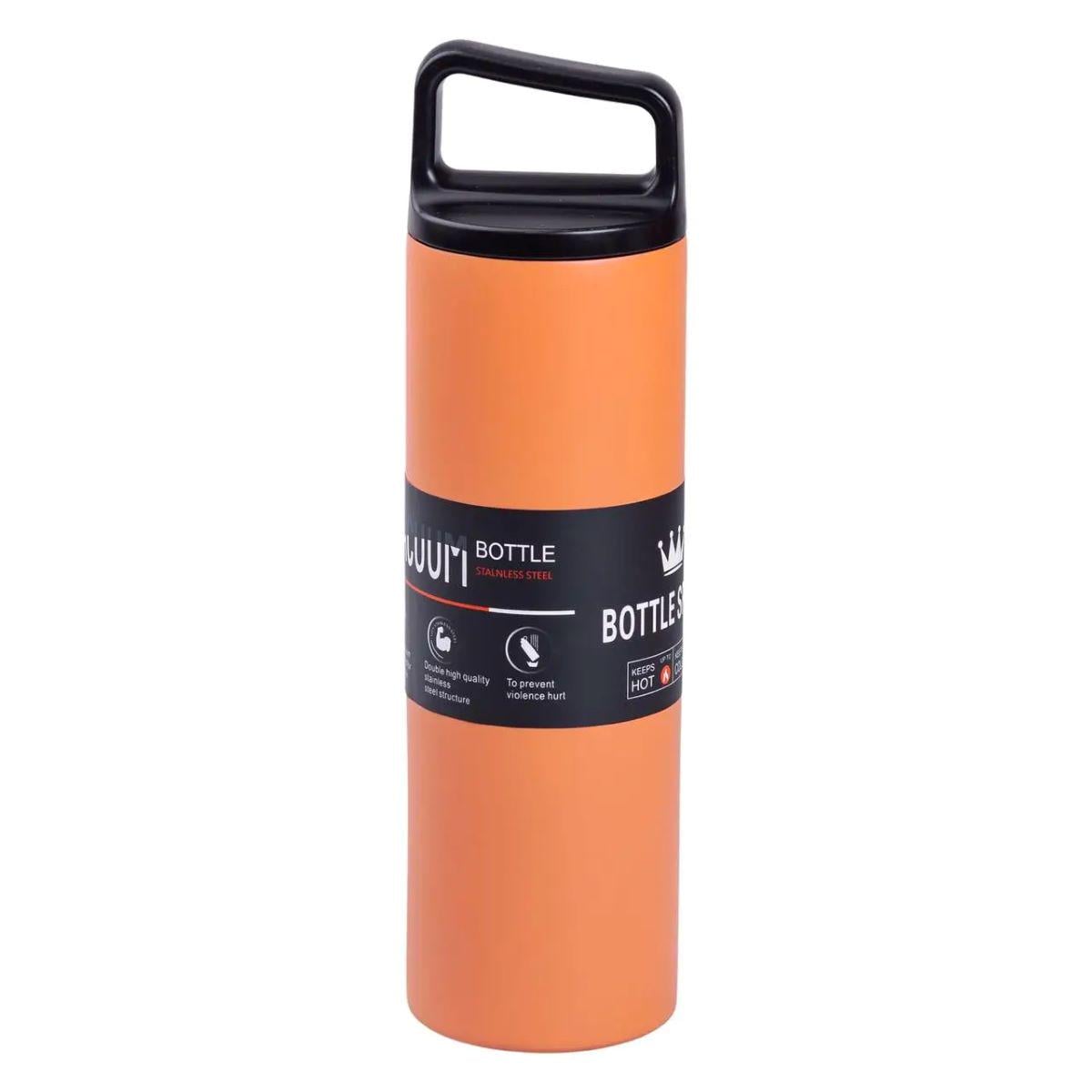 Термос металлический Bottle Sport с вакуумной изоляцией 500 мл Оранжевый (HPGM5009O)