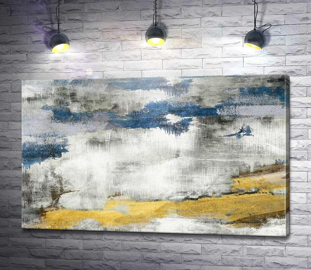 Картина ArtPoster Минималистичная бело-голубая абстракция 100x63 см Модуль №1 (003941) Картина ArtPoster Минималистичная бело-голубая абстракция 100x63 см Модуль №1 (003941)