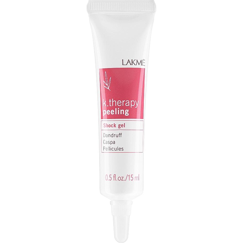 Гель для волос против перхоти Lakme K.therapy Peeling Shock Gel быстродействующий 6х15 мл (43622)