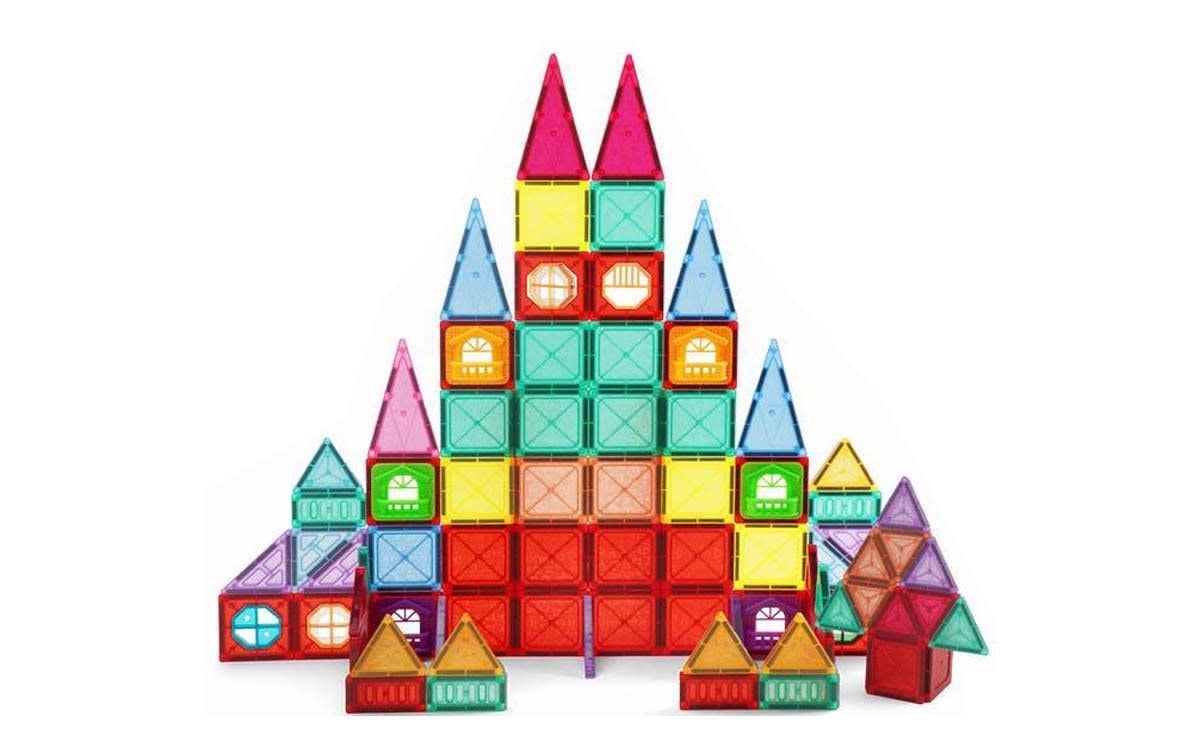 Конструктор дитячий D018 магнітні блоки 110 дет.(29203642)