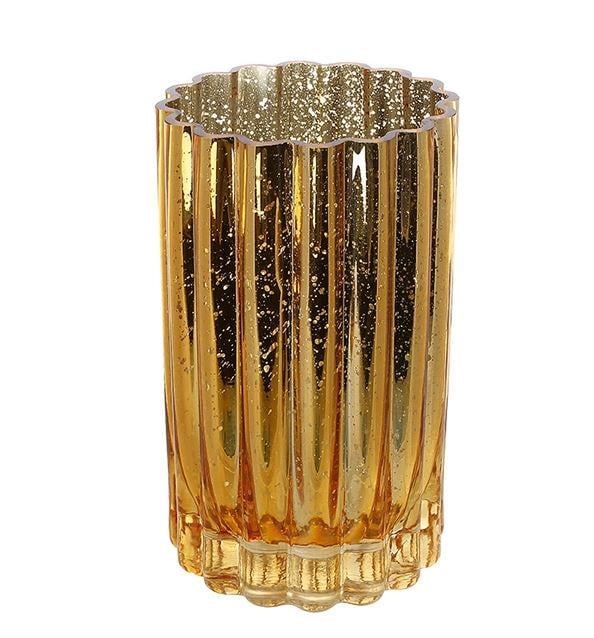 Ваза-підсвічник скляна 20 см (33904) - фото 1 Ваза-підсвічник скляна 20 см (33904) - фото 1