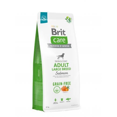 Корм сухой Brit Care Dog Grain-free Large Breed для собак больших беззерновых пород с лососем 12 кг