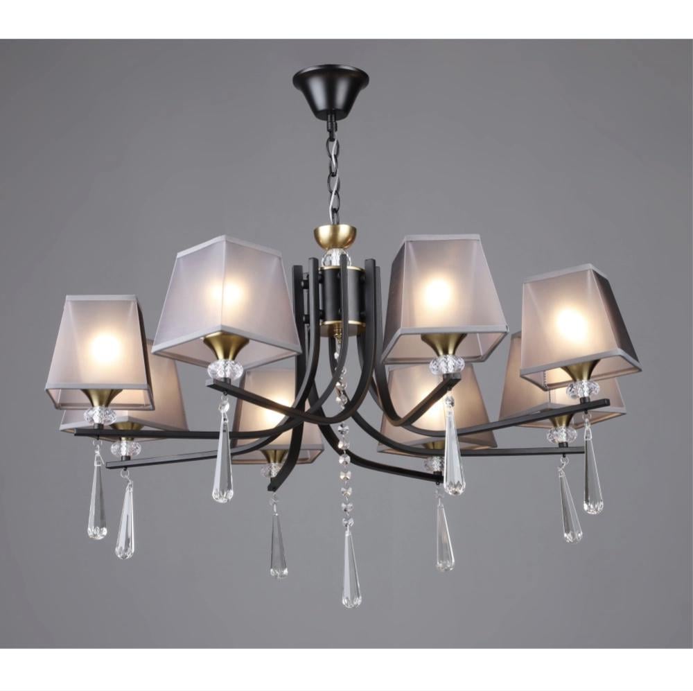 Люстра классическая подвесная Sirius B NH6444/8 BK+COP (00000139675)