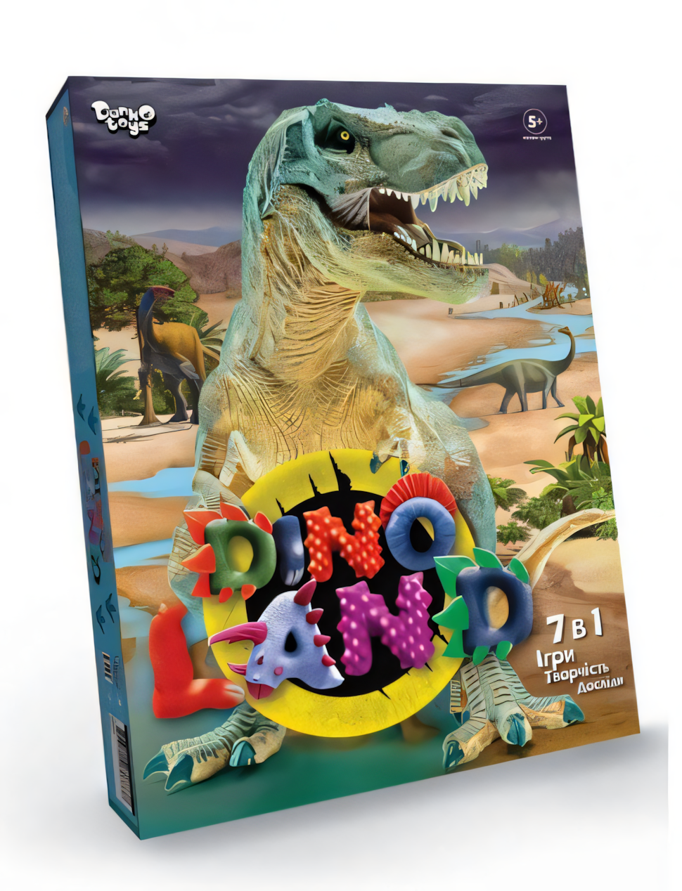 Настольная игра Danko Toys Набор креативного творчества Dino Land (SR-113-N-469)