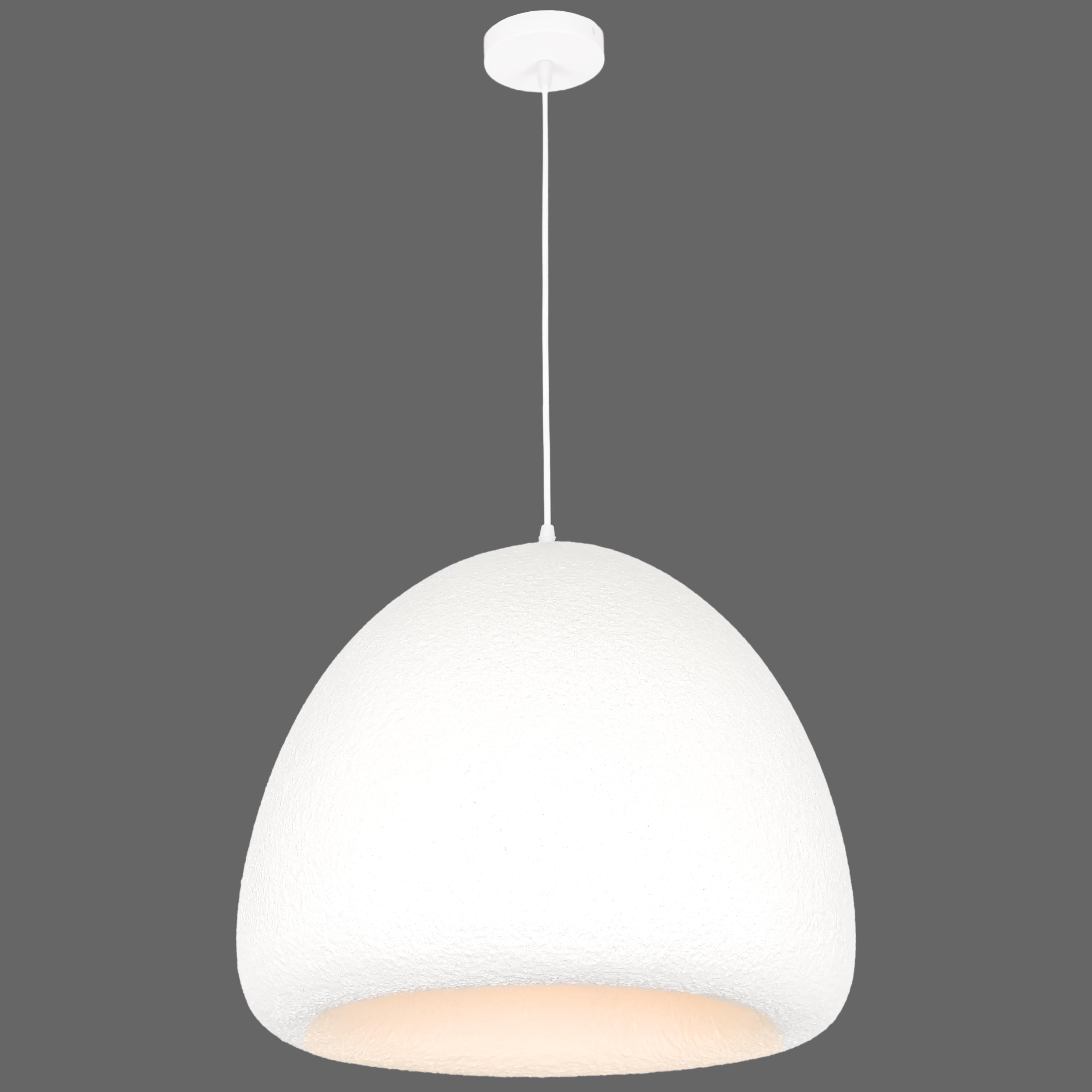 Люстра гипсовая Wabi-Sabi 47 см Белый (909-XL3638 (460) WH)