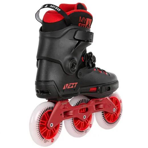 Фріскейт ролики POWERSLIDE Next Black/Red (110) - фото 3 Фріскейт ролики POWERSLIDE Next Black/Red (110) - фото 3