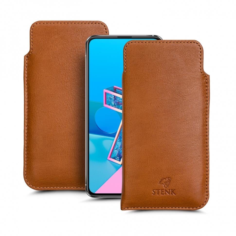Футляр Stenk Elegance для ASUS Zenfone 7 (ZS670KS) Camel (67376)