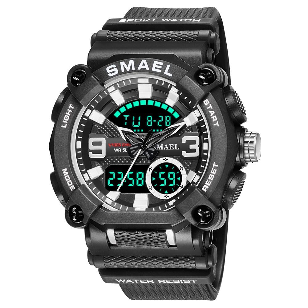 Часы мужские наручные Smael 8052 watсh Black (15185)