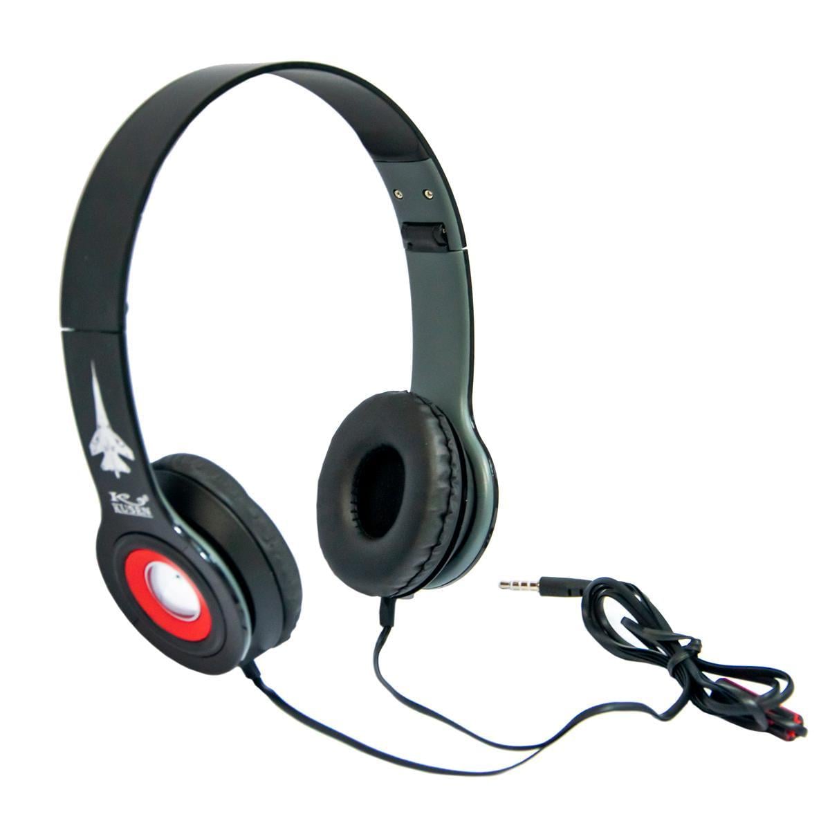 Наушники проводные с микрофоном Kusen KS-611 Extra Bass Черный (1009696-Black)