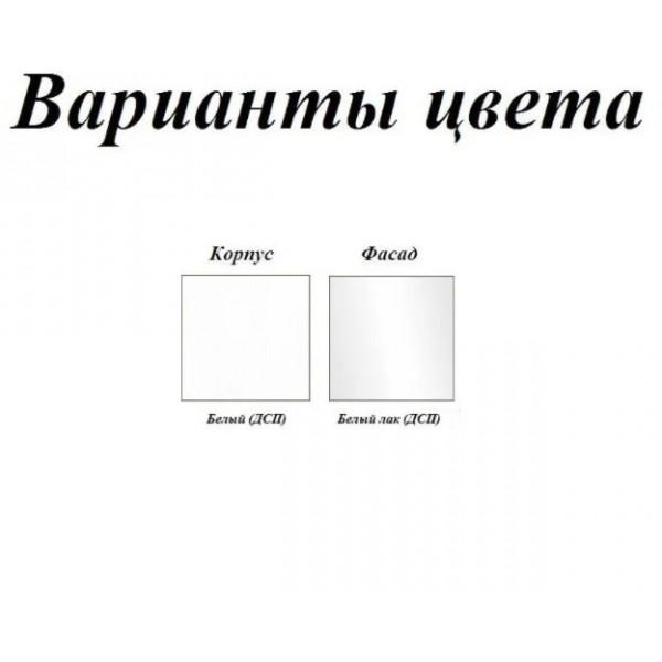 Спальня комплект Світ Меблів Жасмин 4Д 5970х2150х2225 мм Белый/Белый лак - фото 9