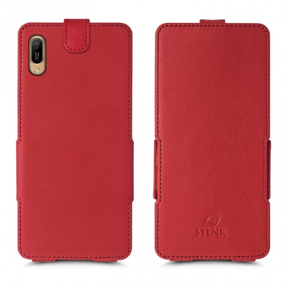 Чехол флип Stenk Prime для Huawei Y6 (2019) Красный (65398)