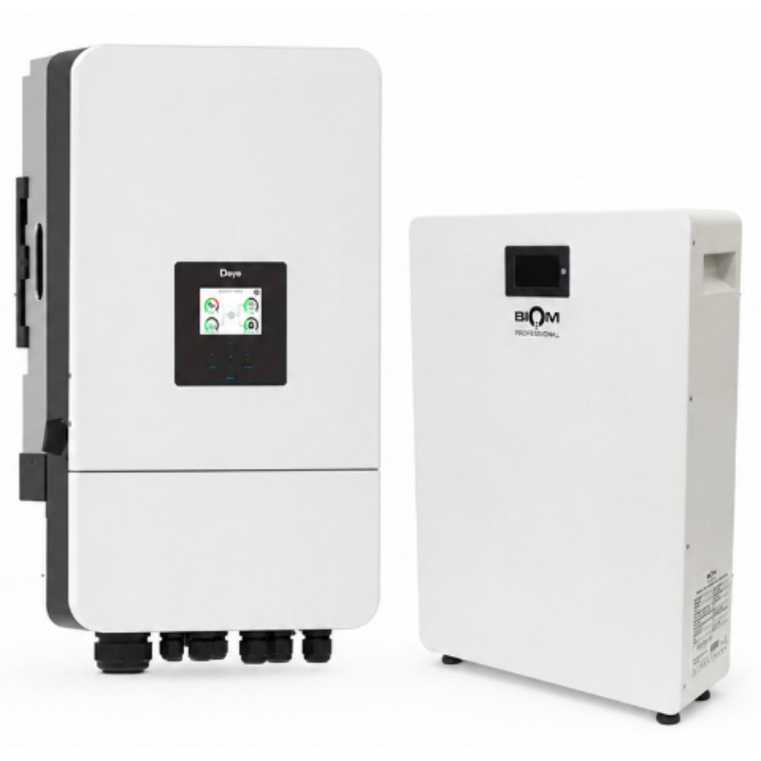 Комплект автономного энергоснабжения Deye SUN-10K-SG05LP3-EU 10 кВт 3-фазный и Biom BALFP-512100-V1 LiFePO4 5,12 кВт·ч (36943719) Комплект автономного энергоснабжения Deye SUN-10K-SG05LP3-EU 10 кВт 3-фазный и Biom BALFP-512100-V1 LiFePO4 5,12 кВт·ч (36943719)
