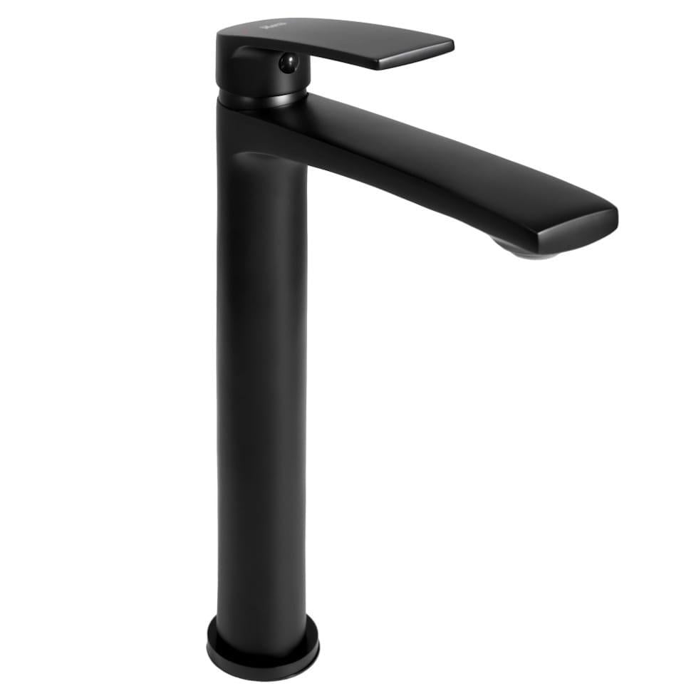 Змішувач для раковини Rea Luppo одноважільний Чорний матовий (REA-B9637) Змішувач для раковини Rea Luppo одноважільний Чорний матовий (REA-B9637)