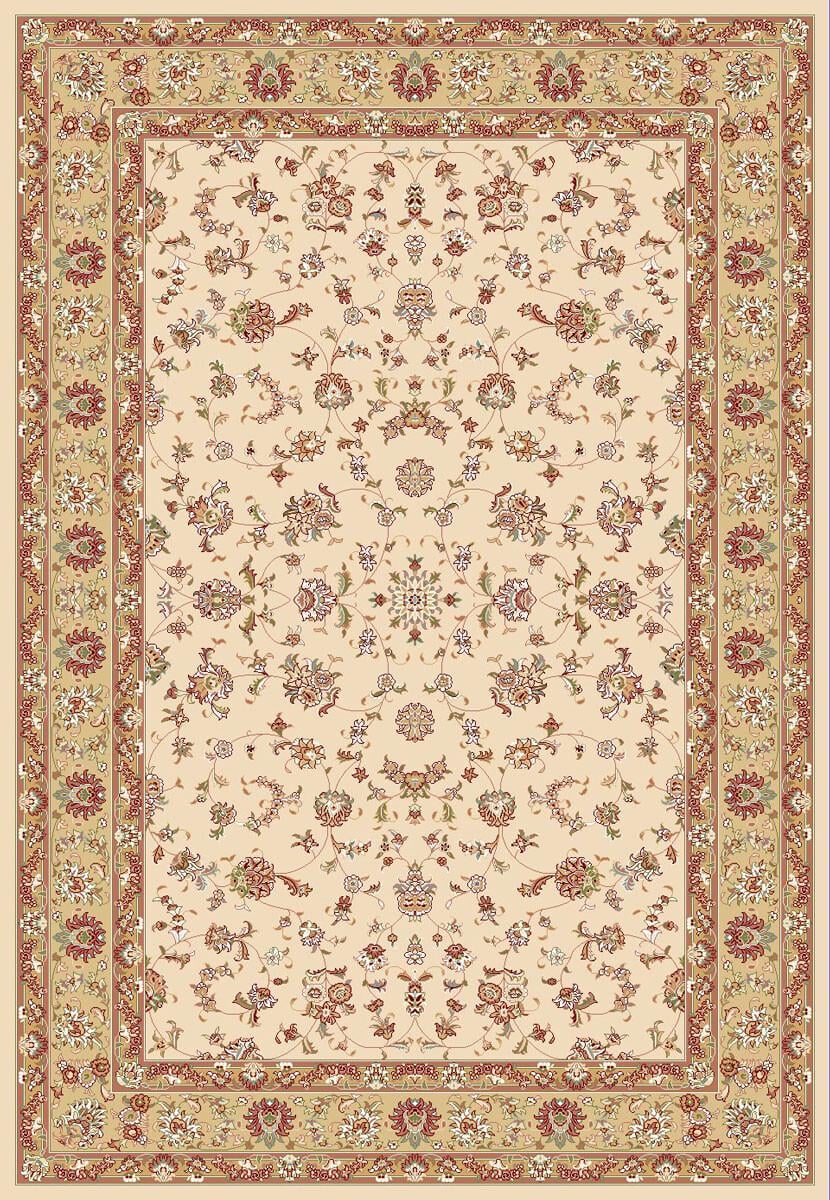 Ковер с коротким ворсом Iranian Star 2661a 100x200 см Cream (36631020)