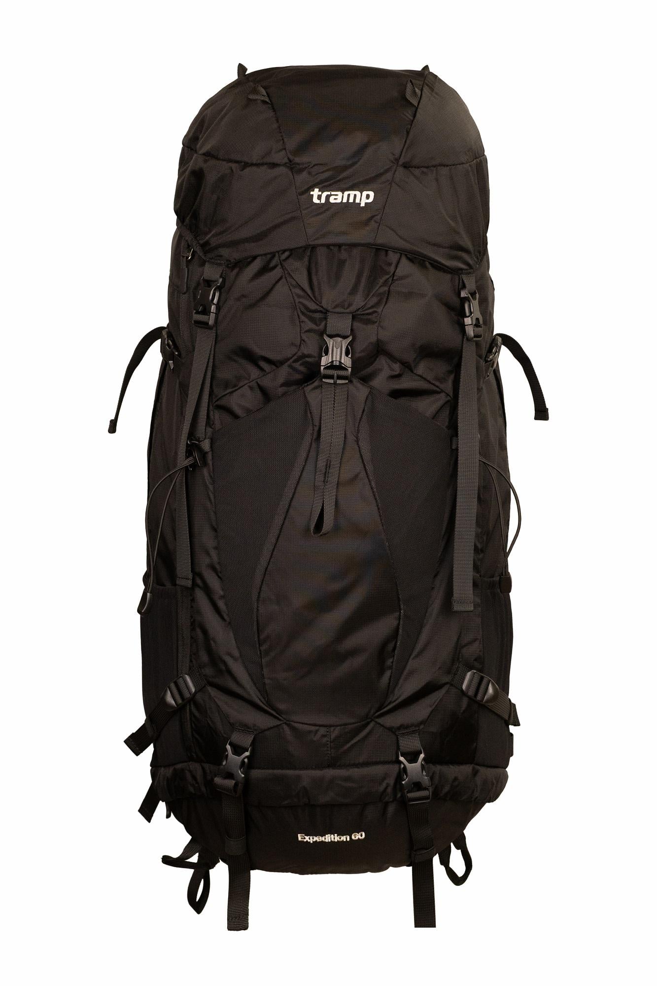 Рюкзак туристический Tramp Expedition 60 л Черный (UTRP-056-black)