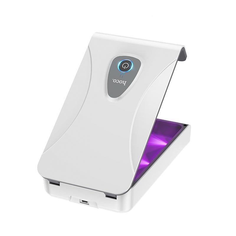Стерилізатор-бокс ультрафіолетовий Hoco S1 PRO портативний для знезараження дрібних речей Білий (28810156)